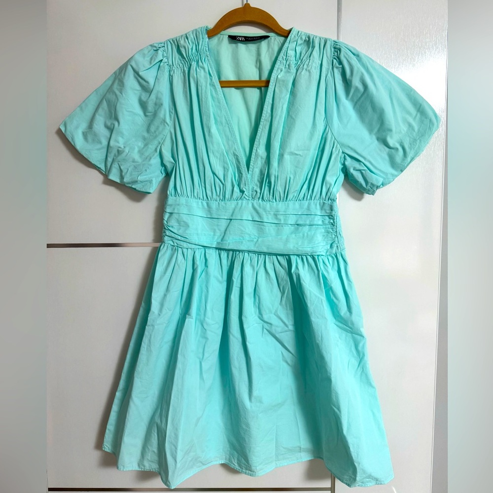Zara blue dress size XS/S